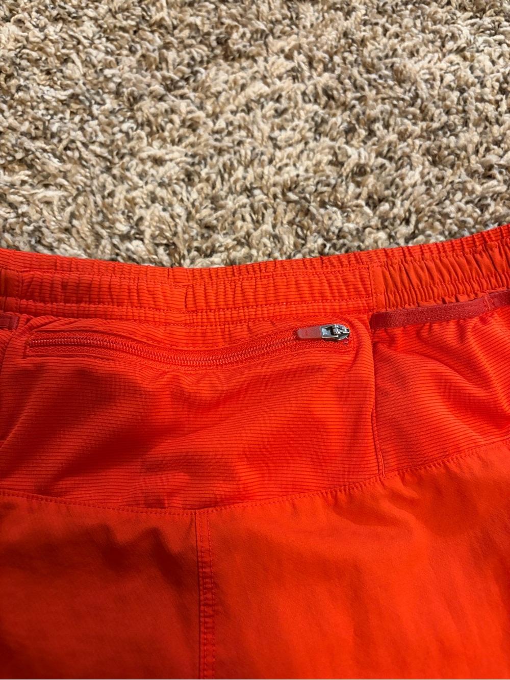 The North Face Women's Orange Athletic Shorts - Picture 4 of 5